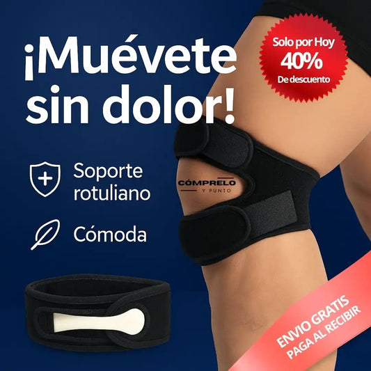KneeGuard™ | Rodillera Ajustable con Soporte de Rótula – ¡Muévete sin dolor + regalos exclusivos!