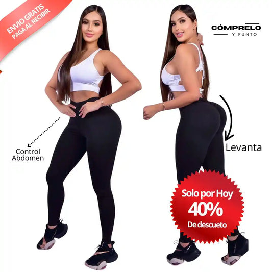 Oferta 2X1 - OQQ® Leggins Push Up | moldeadores con control total y realce natural
