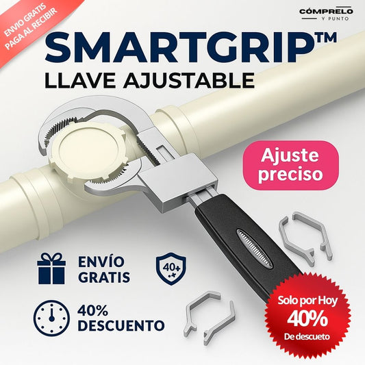 SmartGrip™ | Llave Universal Multitool - Ajuste preciso sin dañar tus piezas