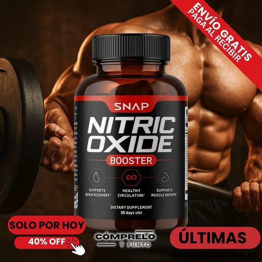 Óxido Nítrico:  🇺🇸 Producto Original Importado desde U.S.A. Recibe Gratis libro para potenciar tus resultados