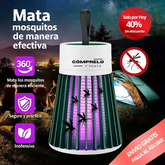 ZAP KILL® | Lámpara Eléctrica Atrapa Zancudos - Duerme sin Picaduras