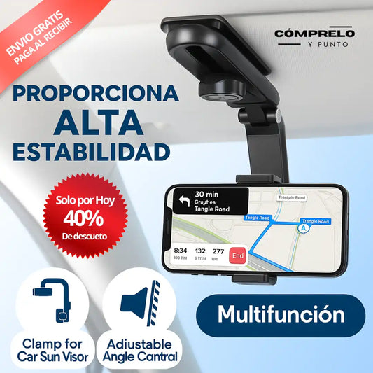 Grip360™ - Soporte para Teléfono Multifunción: Estabilidad y Versatilidad en Cada Viaje