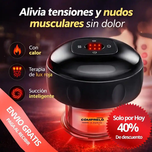 Smart Cupper™ – Ventosa Terapéutica Eléctrica Inteligente