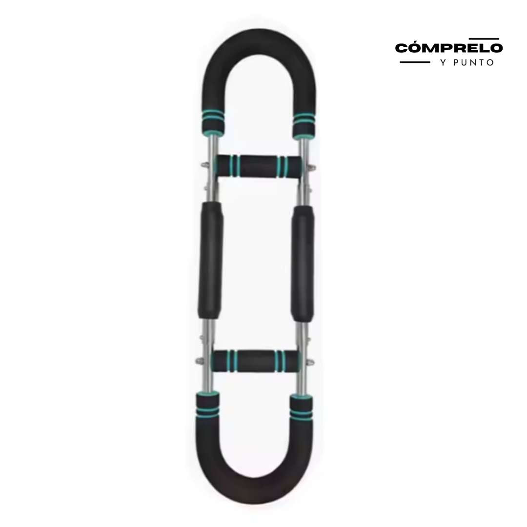 IronFlex Pro – Barra de fuerza total para pecho y brazos.