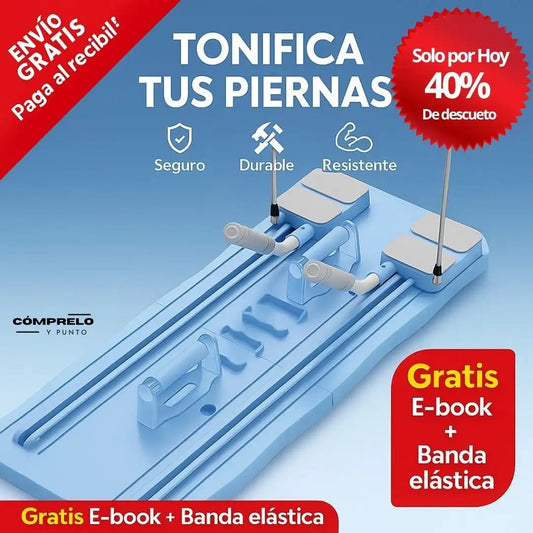 SlideFit™ – Tabla de Pilates y Push Up + Regalos: Ebook + Banda Elástica Gratis