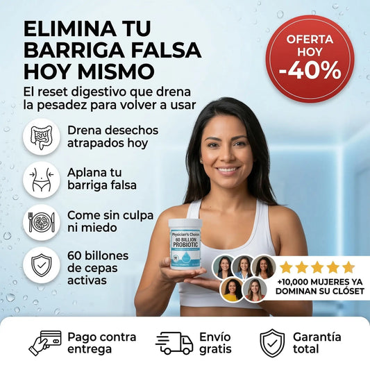 60 Billon Probiotic - Physician´s Choice 🇺🇸 Producto Original Importado