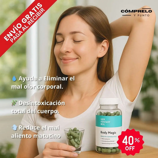 🏷️ Body Magic – Controla el sudor, mejora tu aroma natural