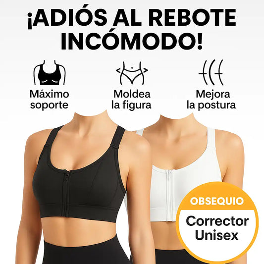 SoftLift™® Bra sin Aros – Sostén Deportivo con Soporte Real y Comodidad Total