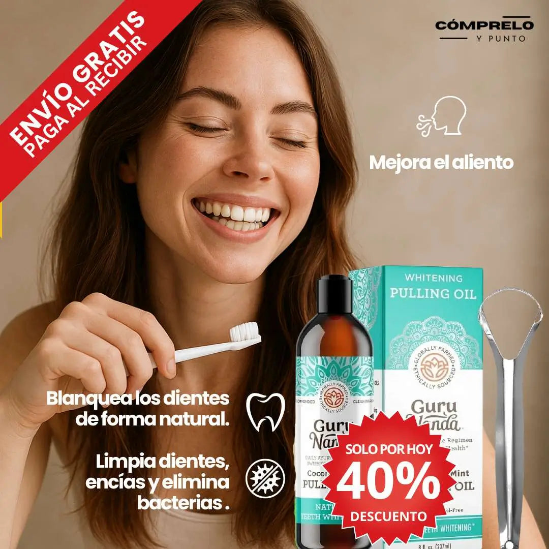 BLANQUEADOR DENTAL DETOX - GURUNANDA