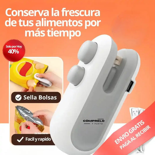 SealPro™ | Mini Sellador Portátil 2 en 1 importado 🇺🇸 – Sella y corta tus bolsas en segundos